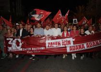 30 Ağustos Coşkusu Adana’yı Sardı