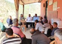 Güngör Geçer, Aladağ Ve Köylerinde Halkla Buluştu