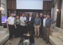 Cücenoğulları Sosyal Yardımlaşma ve Dayanışma Derneği’nden Başkan Zeydan Karalar’a Teşekkür Ziyareti
