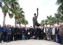 Şehit Asteğmen Kubilay, Kozan’da Adına Yapılan Anıtın Önünde Anıldı