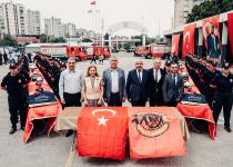 70 İtfaiye Eri Memuru Yemin Ederek Göreve Başladı