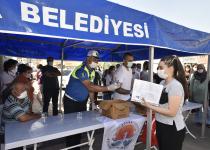 Büyükşehir sınava giren öğrencileri yalnız bırakmadı