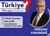 Gazeteci Yazar Merdan Yanardağ Söyleşi Ve İmza Günü İçin Adana’ya Geliyor