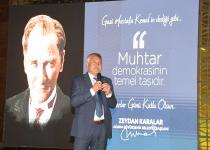 Zeydan Karalar, “Muhtarlarımızla Uyum İçinde Çalışmaya Devam Edeceğiz.”