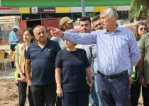 300 metrelik alt geçit için hummalı çalışma