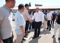 “Adana’nın dört bir yanında çalışmalarımız şevkle ve kararlılıkla sürüyor.”