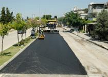 Asfaltta hedeflenen miktara ulaşmak için yoğun çalışma