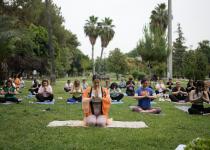 Adanalılar, Büyükşehir eğitmenleri eşliğinde her sabah Yoga yapıyor