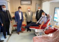 Kızılay dostu Zeydan Karalar’a teşekkür plaketi